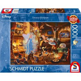 Puzzle Thomas Kinkade Disney, Geppetto s Pinocchio 1000Teile