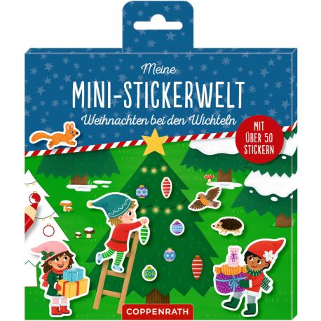 Meine Mini-Stickerwelt - Weihnachten bei den Wichteln