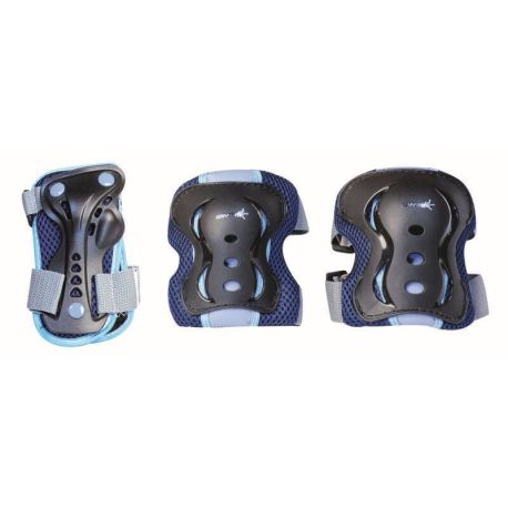 muuwmi Protektoren-Set blau Gr. S