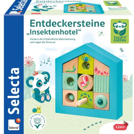 Entdeckersteine Insektenhotel, 11 Teile