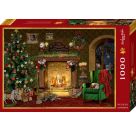 Puzzle - Weihnachtliches Kaminzimmer (1000 T.) Behr