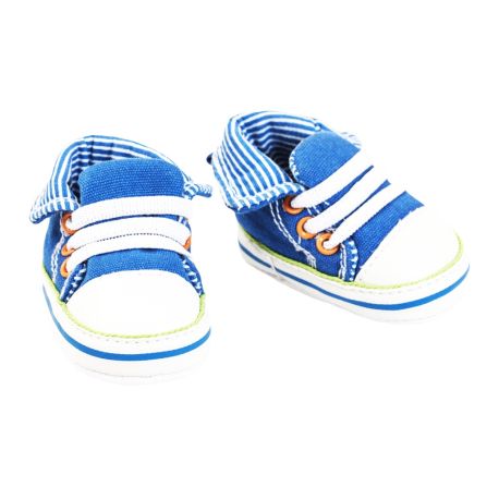 Puppen-Sneakers, blau, Gr. 38-45 cm