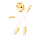 Puppen-Ballerina-Kleid Maria, klein, Gr. 28-35 cm