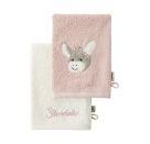 Sterntaler Waschhandschuhe Doppelpack Emmi Girl, zartrosa