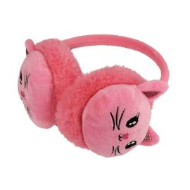 Ohrenwärmer Katze mittelrosa