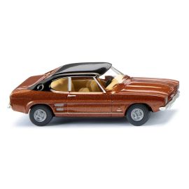WIKING Ford Capri I - kupferbraun met. mit schwarzem Dach