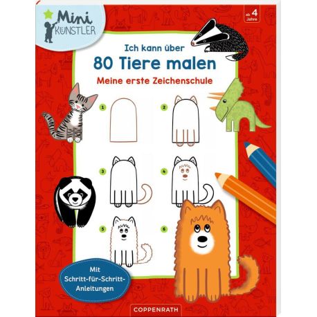 Ich kann über 80 Tiere malen - Mini-Künstler