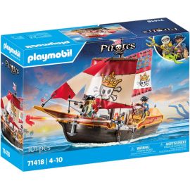 PLAYMOBIL 71418 Kleines Piratenschiff