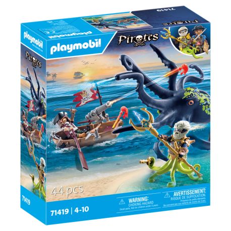 PLAYMOBIL 71419 Kampf gegen den Riesenoktopus