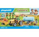 PLAYMOBIL 71442 Traktor mit Anhänger und Wassertank