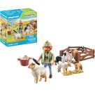 PLAYMOBIL 71444 Junger Schäfer mit Schafen