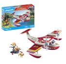 PLAYMOBIL 71463 Feuerwehrflugzeug mit Löschfunktion