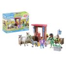 PLAYMOBIL 71471 Tierarzteinsatz bei den Eseln