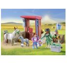 PLAYMOBIL 71471 Tierarzteinsatz bei den Eseln