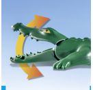 PLAYMOBIL 71473 Pirat mit Alligator