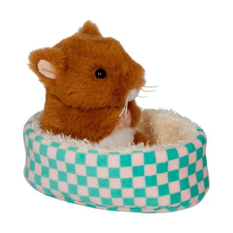 Goldhamster Ted im Korb - Lustige Tierparade