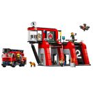 LEGO® City 60414 Feuerwehrstation mit Drehleiterfahrzeug