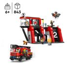 LEGO® City 60414 Feuerwehrstation mit Drehleiterfahrzeug