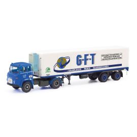 herpa - Scania Vabis LB 76 Kühlkoffer-Sattelzug GFT Wetzlar (Hessen Wetzlar)