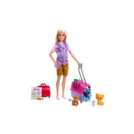 Barbie NEW Animal Rescue & Recover Playset