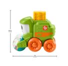 Fisher-Price Spielzeugfahrzeuge zum Schieben mit feinmotorische Aktivitäten für Babys, Stile können abweichen