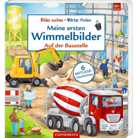 Bilder s.-Wörter f.: Meine 1.Wimmelbilder - Baustelle
