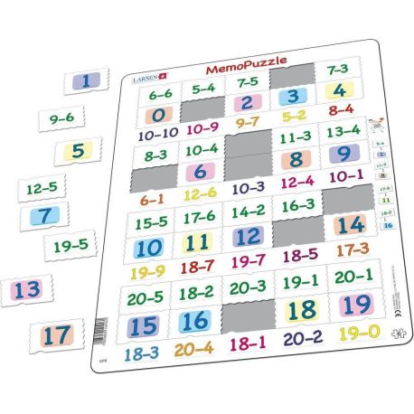 Puzzle - MemoPuzzle Subtraktion