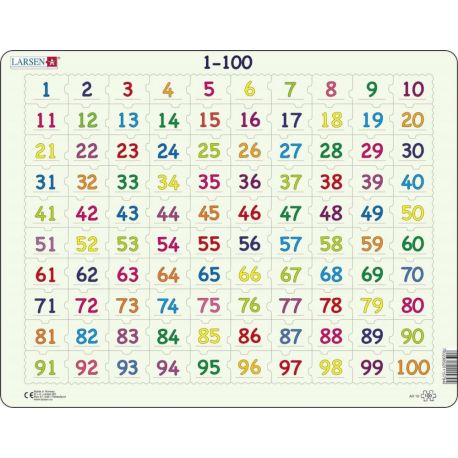 Puzzle - Zahlen 1-100