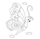 Malblock mit Glitzerstickern - Prinzessin Lillifee