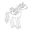 Malblock mit Glitzerstickern - Prinzessin Lillifee
