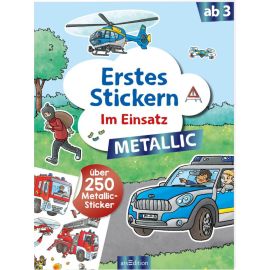 Erstes Stickern Metallic – Im Einsatz
