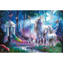 Einhornstute mit Fohlen, 200 Teile
