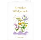 Grußkarten mit Kuvert GartenLiebe - M. Bastin, sortiert (1 Stück)