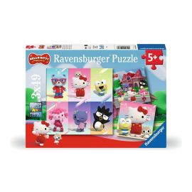 Ravensburger 12001035 Puzzle Abenteuer in Cherry Town 3 X 49 Teile