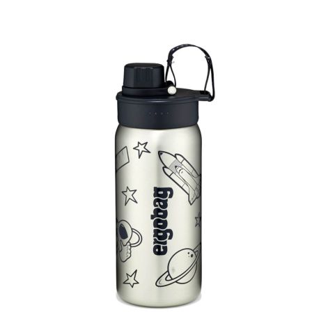 Edelstahl Trinkflasche Schwarz