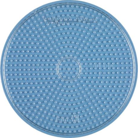 Hama® Bügelperlen Stiftplatte transparent gr. Kreis.