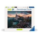 Ravensburger 12000033 Puzzle Abends in den Rocky Mountains 1000 Teile