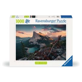 Ravensburger 12000033 Puzzle Abends in den Rocky Mountains 1000 Teile