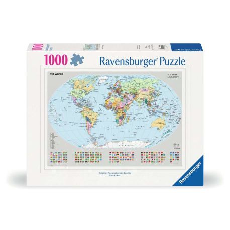 Ravensburger 12000065 Puzzle Politische Weltkarte 1000 Teile