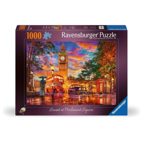 Ravensburger 12000184 Puzzle Sonnenuntergang in London 1000 Teile