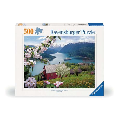 Ravensburger 12000208 Puzzle Skandinavische Idylle 500 Teile