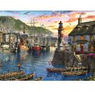 Ravensburger 12000212 Puzzle Morgens am Hafen 500 Teile