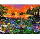 Ravensburger 12000225 Puzzle Schildkröte im Riff 500 Teile