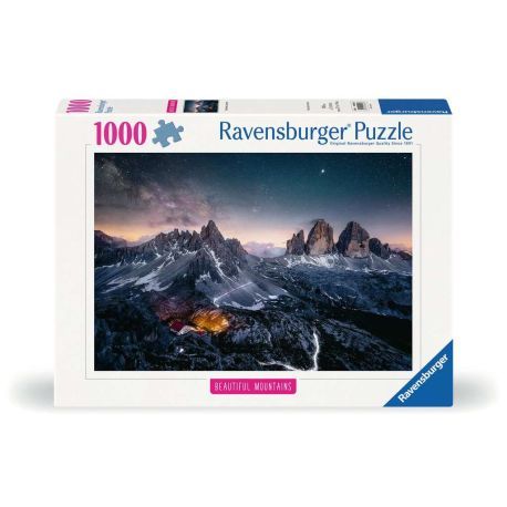 Ravensburger 12000256 Puzzle Drei Zinnen, Dolomiten 1000 Teile