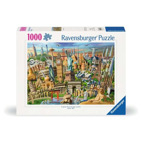 Ravensburger 12000332 Puzzle Sehenswürdigkeiten weltweit 1000 Teile