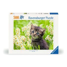 Ravensburger 12000367 Puzzle Kätzchen in der Wiese 500 Teile