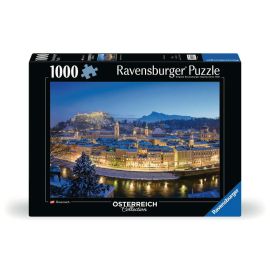 Ravensburger Puzzle 12000373 - Salzburger Abendstimmung - 1000 Teile Puzzle für Erwachsene und Kinder ab 14 Jahren