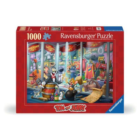 Ravensburger 12000408 Puzzle Ruhmeshalle von Tom & Jerry 1000 Teile