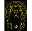 Ravensburger 12000442 Puzzle Leuchtender Wolf 500 Teile