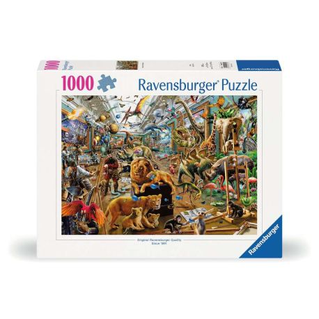 Ravensburger 12000570 Puzzle Chaos in der Galerie 1000 Teile